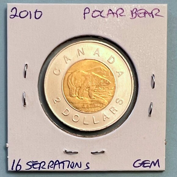 Canada 2010 Highly Collectible Set of 3 x $2 Toonies! - Picture 6 of 16